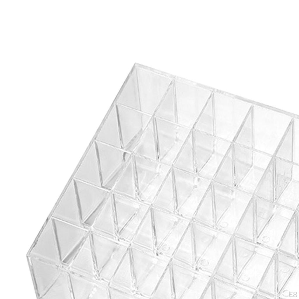 Clear Acrylic Lipstick Organizer for Makeup Storage