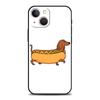 Такса Собака-сосиска Роскошный Чехол Для Телефона Для Apple iPhone 16 11 15 14 Pro MAX 12 13 7 8 Plus X XR XS SE Силиконовый Черный Чехол