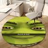 Personalized S-Shrek Round Chair Office Rug - Perfect for Mat, Office Chair & More - Ideal Gift for Birthdays and Holidays