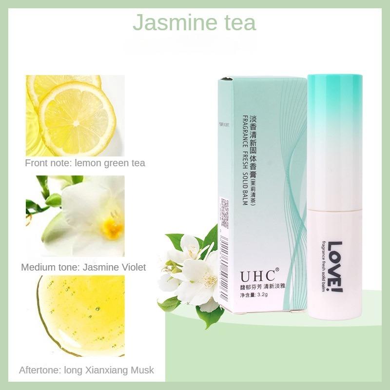 Solid Fragrance, Portable Perfume, Fresh Floral and Fruity Fragrance, Long-lasting Solid Balm for Men and Women