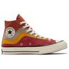 Converse Chuck Taylor All Star 1970-х годов Винтажные высокие эспадрильи Унисекс Красные и Желтые