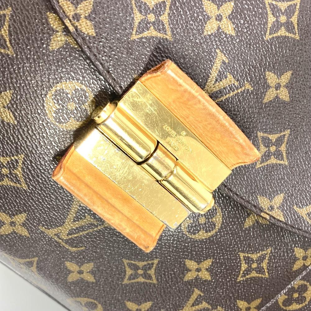 Louis Vuitton M40579 Сумка-тоут Monogram Oramp Сумка через плечо с клапаном Коричневый/фиолетовый