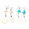 Comfortable Starfish Earrings Conch Shell Beach Party Gifts Stylish Holiday Jewelry Fashion Accessories for Women Girls
