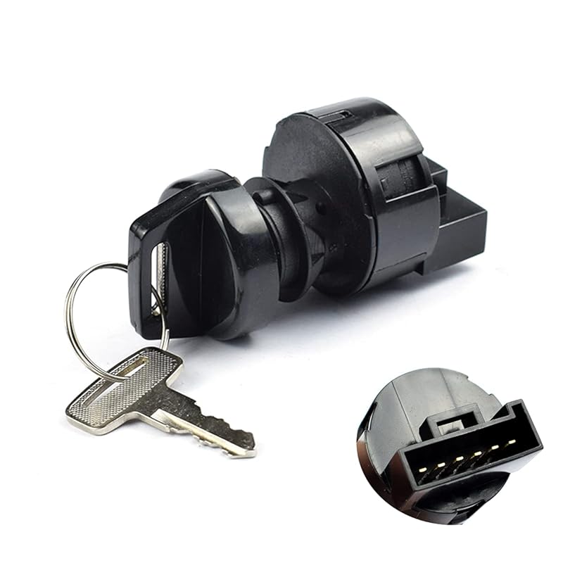 Ignition Key Switch Compatible With Polaris Sportsman 400 500 570 600 700 800 Ranger 400 425 500 570 700 800 900 1000 RZR 570 800 900 XP 1000 Replace