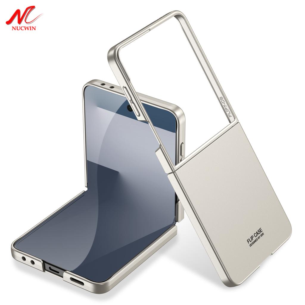 Ударопрочный Ультратонкий ПК Чехол для Samsung Galaxy Z Flip 7 6 8 Flip7 Flip8 Тонкий Матовый Мужской Женский Телефон ZFlip7 Flip6 Чехол