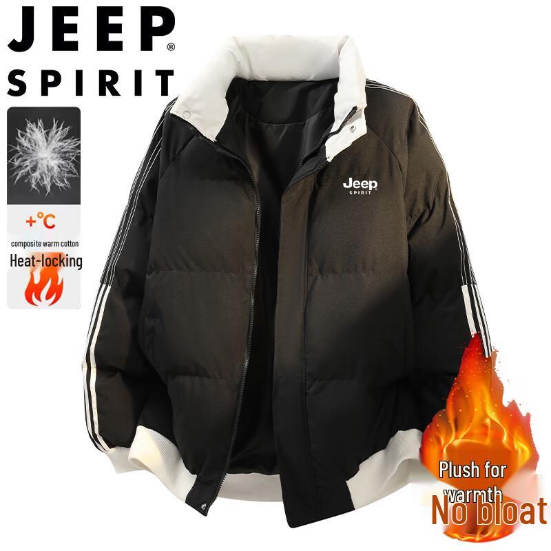 JEEP SPIRIT Мужская зимняя куртка с подкладкой и воротником-стойкой