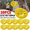 3-20PCS Wasp Trap Fruit Fly Trap Reusable Funnel Bee Hornet Catcher Pest Control Insect Traps Outdoor Garden Farming Supplies