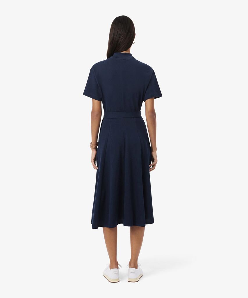 LACOSTE Женское приталенное платье-поло с поясом Ef9621-56G 166