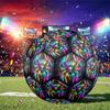 1pc Size 5 Neon Spider Art Soccer Ball, Professional Match/Training Ball, Suitable for Indoor and Outdoor Sports Games. Y62786