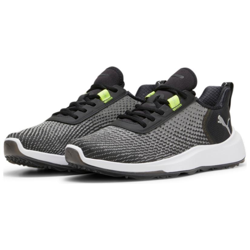 PUMA Golf Low top Golf Shoes Men's Black Yellow 379204-05