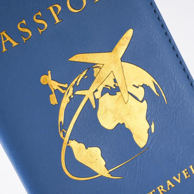 Новая Глобальная Цветная PU Обложка для паспорта, зажим для билетов, держатель для паспорта, держатель удостоверения личности, дорожный кошелек, дорожные аксессуары