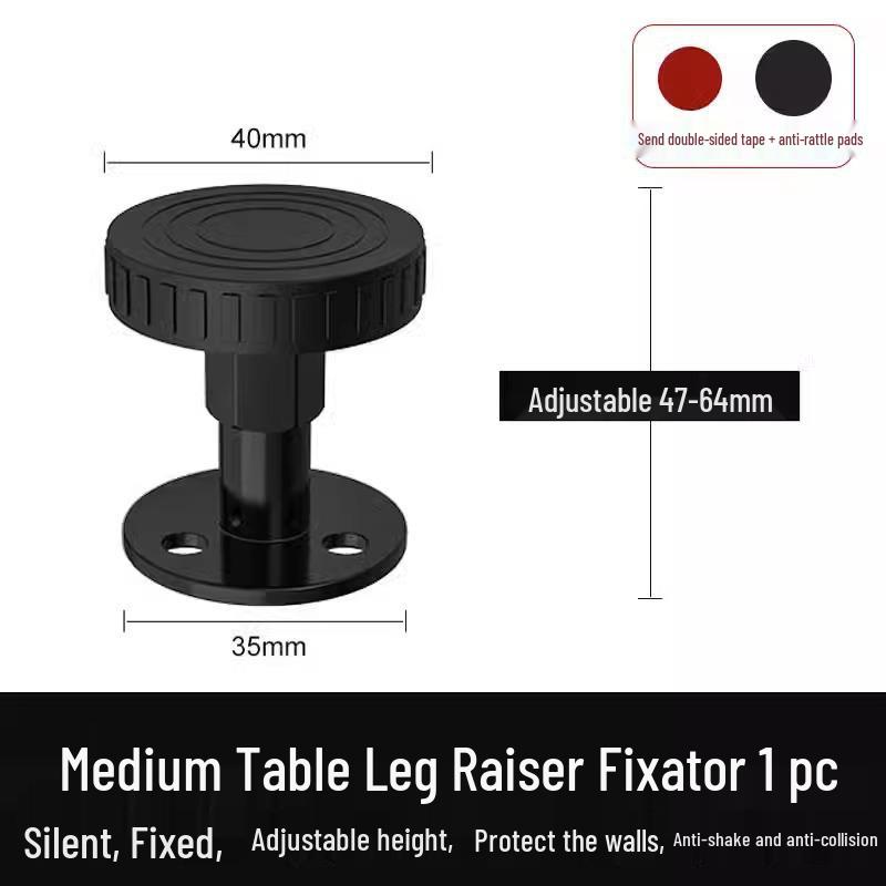 Регулируемая противовибрационная черная подушка-стабилизатор для кровати
