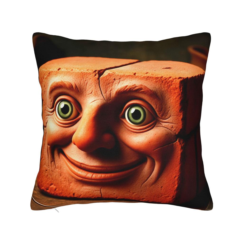 Italian Brainrot Meme Pillow Cover Vintage Pillow Case For Sofa Home Decoration Design Pillowcases Gift