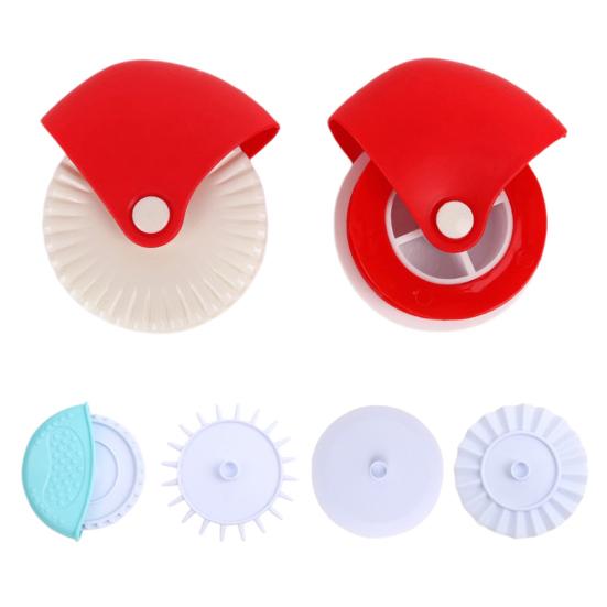 6 шт. Колесо для украшения и резак для выпечки Декоратор для выпечки Волнистый край Резак для выпечки Антипригарный термостойкий кухонный инструмент для украшения корочки пирога