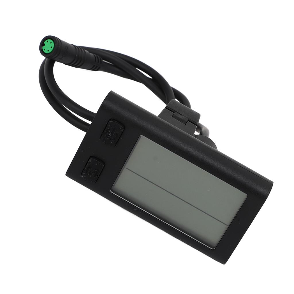 Electric Bike LCD Display Meter Cycling Speedometer Odometer Bike Computer Panel 24V 36V 48V