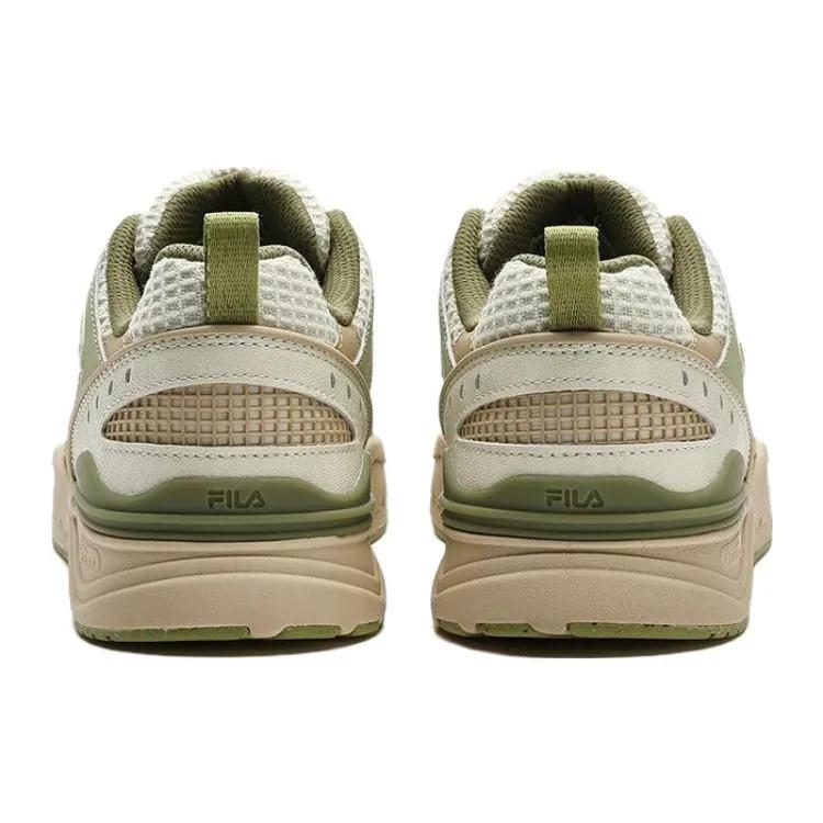 FILA Slam 22 Skate Shoes 'White Green Brown' Women's (Unisex) Skate Shoes F12W341208FWB