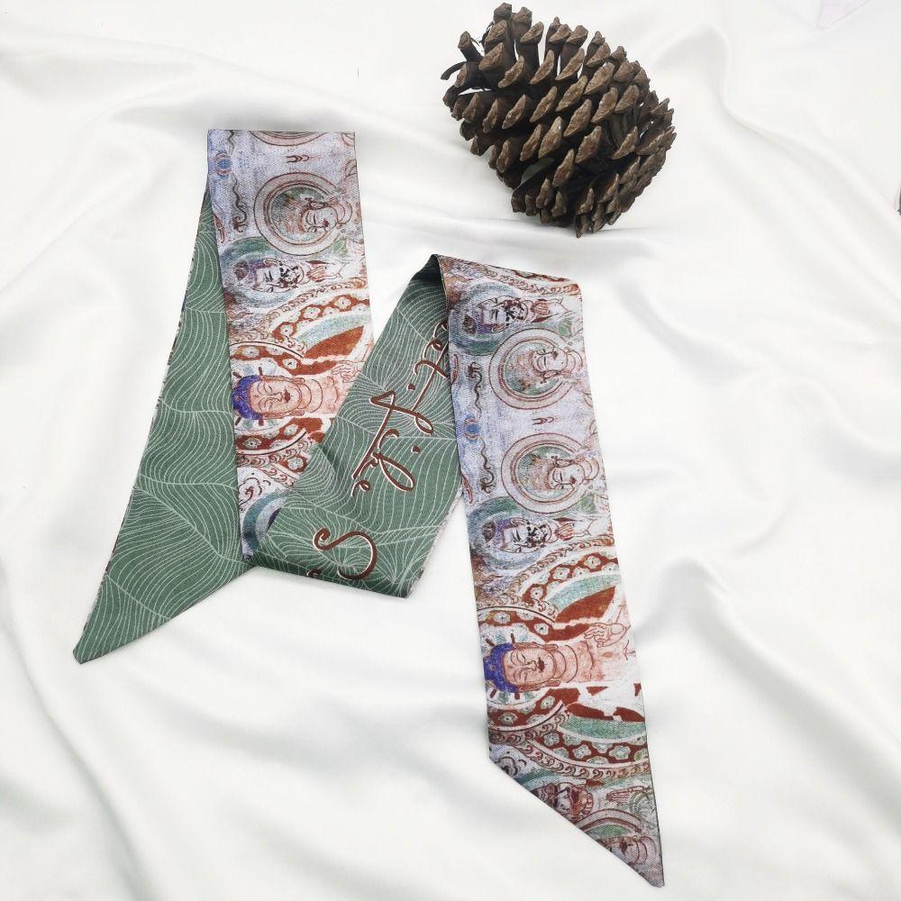 Ribbon Headband Floral Floral Scarf Fashion Headscarves