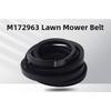 M172963 Ремень привода деки газонокосилки 5/8 x 169,7 дюйма Совместим с For Z515E Z530M Z530R Z535M Z540M Z540R Z545R