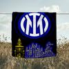 1PC F.C. Internazionale Milano Printed Soft Flannel Blanket Throw for Adult Bedroom Living Room Sofa Camping Travel Fan gifts Christmas Gifts