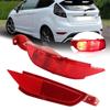 Задний левый противотуманный фонарь с лампой Правый отражатель бампера Для Ford Fiesta Wt Mk7 2009-2014 8A61-15K273-Ab 8A61-15K273-Ac