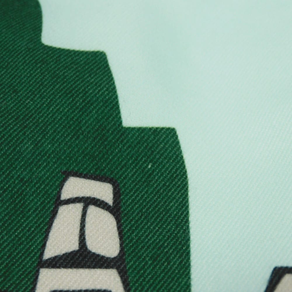 Использованный мешочек на шнурке с острова Пасхи (C822057X05) многоцветный мешочек на шнурке из телячьей кожи с логотипом 7922 (12695) от Кена