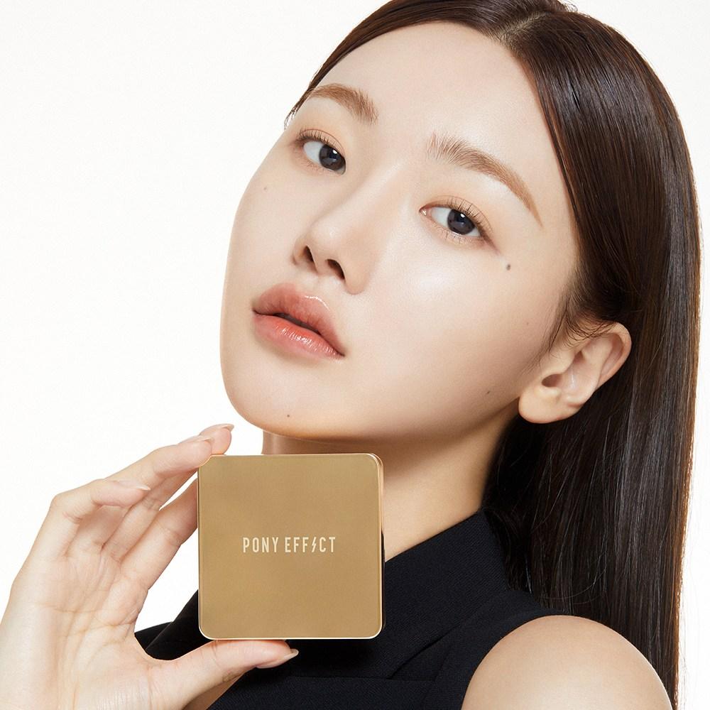 Pony Effect Cover Stay Cushion Foundation EX Original 15 г + сменный блок 15 г, теплый Нет. 21 Natural Eye..., 1 набор