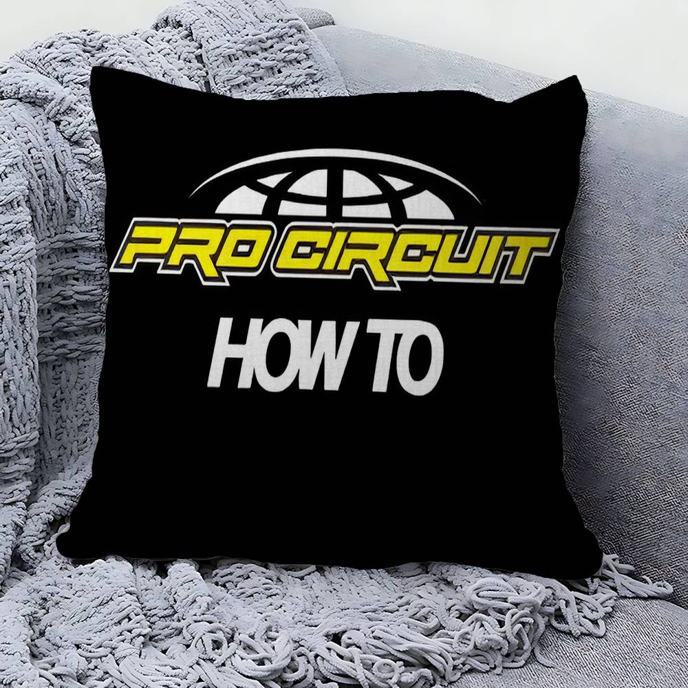 Pro-circuits Чехол на подушку для мотоциклетных гонок Декоративная наволочка для подушки Чехол для подушки с принтом для дивана