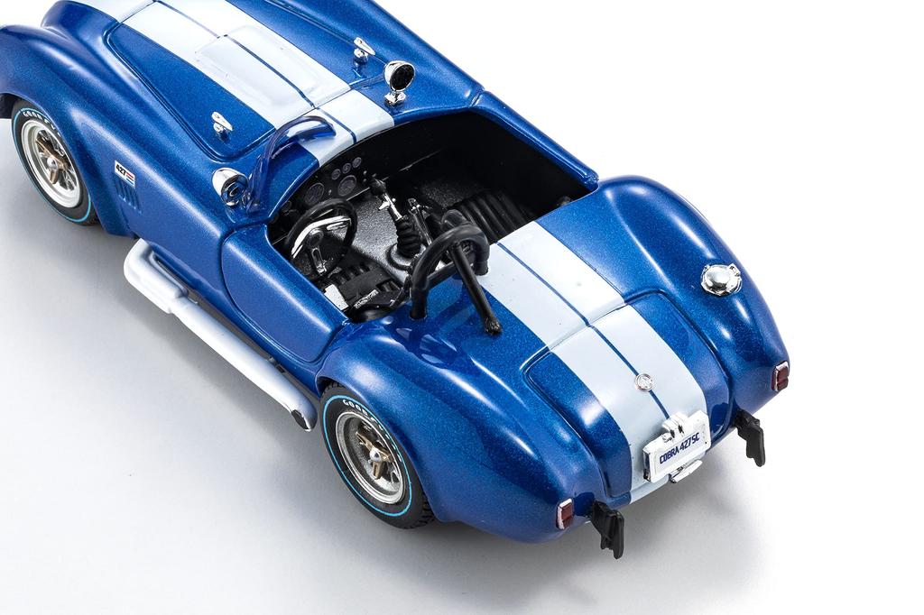 Kyosho Original Shelby Cobra 427 Racing Screen Blue Finished Product KS03019MBL 1/43 S/C
