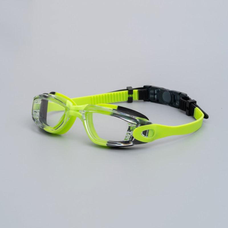 Swim Goggles, HD Swimming Goggles No Leaking Full Protection Adult, Anti-Fog Eye Protection Sports Glasses, Silicone Waterproof Swimming Goggles