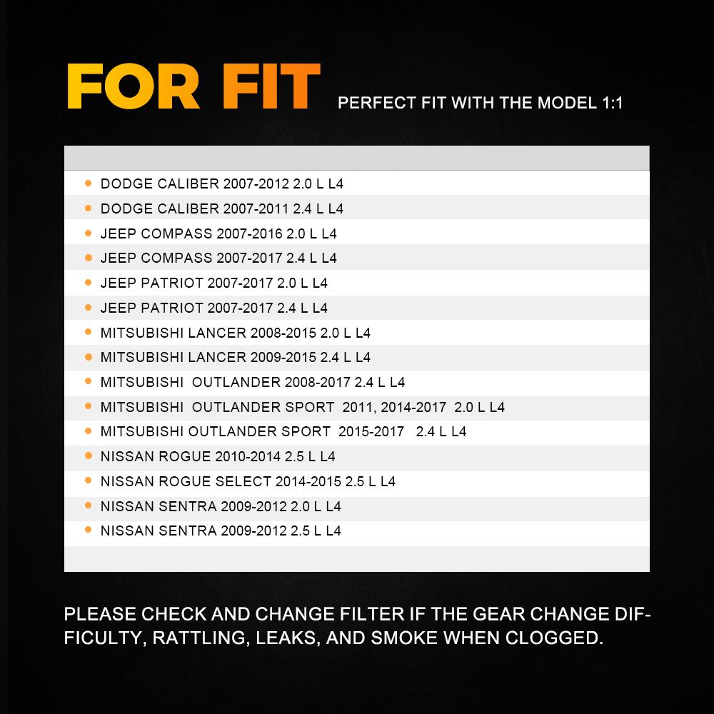 Transmission Oil Filters For Dodge CALIBER Jeep COMPASS PATRIOT Mitsubishi LANCER OUTLANDER Nissan ROGUE SENTRA