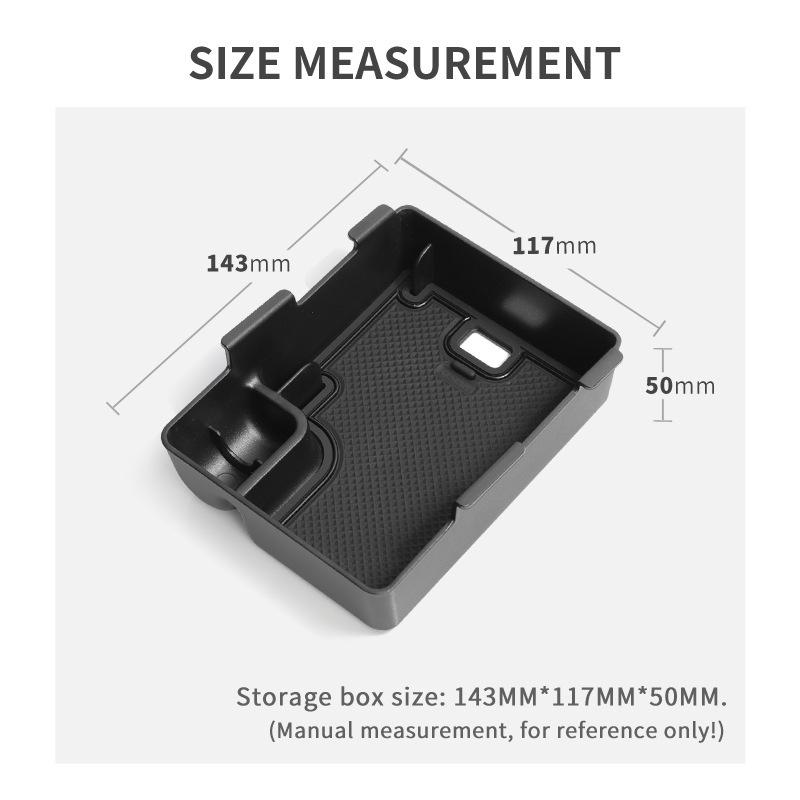 For MG3 2023-2025 2024 Armrests Storage Boxes Stowing Tidying Organizer Box Car Interior Accessories Voiture