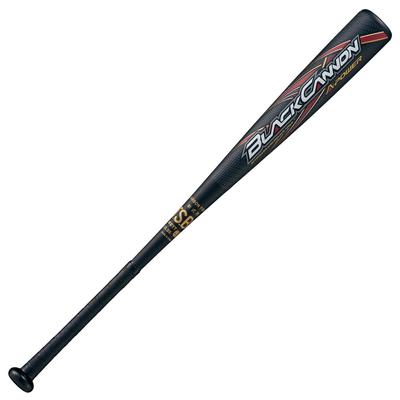 Мягкая бейсбольная бита ZETT Black Cannon AP Carbon 84 см 720 г средняя черная BCT35384 (FRP) Вес (1900)