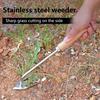 Garden Weeder Convenient Leveraged Base High Hardness Polished Surface Hand Tool