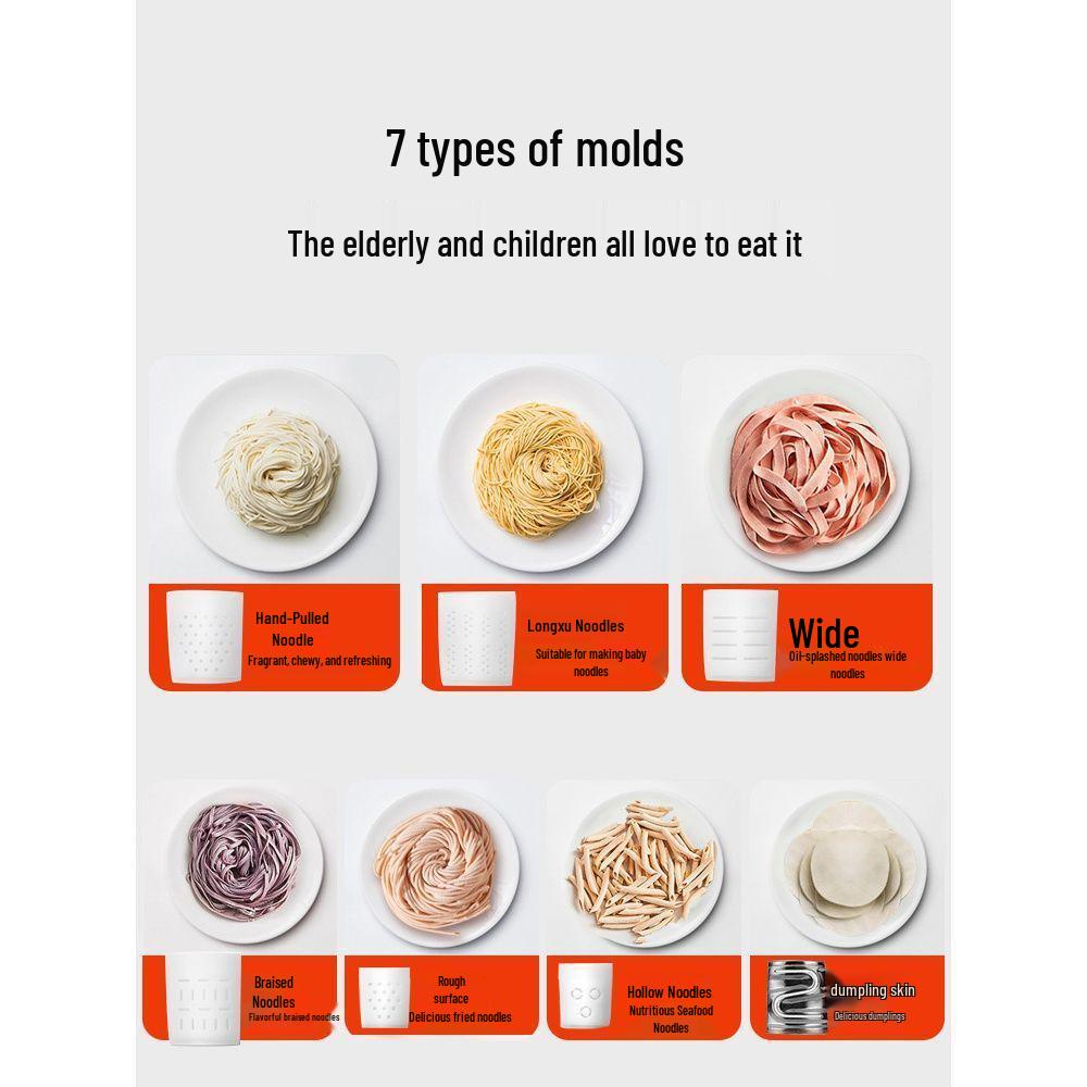 Умная немецкая автоматическая машина для приготовления лапши и теста для пельменей - Компактная, многофункциональная, электрическая.