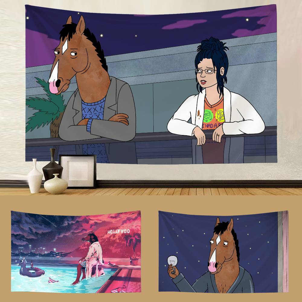 BBojack HHorsemans Tapestry Customizable Tapestries Of Various Styleswall Hangings Celebrity Photo Printingwall Hangings