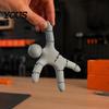 Гибкий шарнирный робот-украшение, 3D-печатная фигурка-экшн, Многопозиционная шарнирная креативная фигурка для декора офисного стола, Коллекционные фигурки