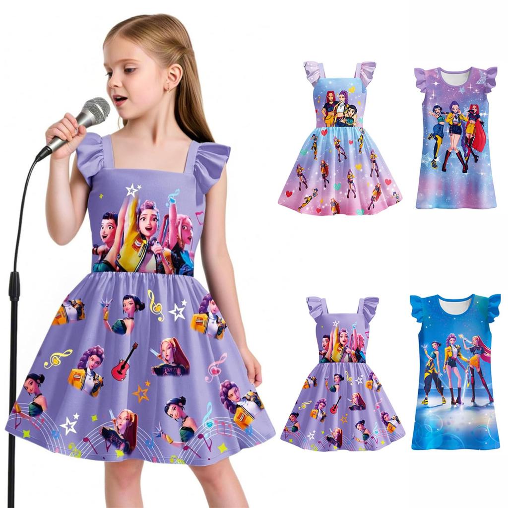 Children's Dress Role Play Dress Girl's A-line Dress Party Dress Up Dress