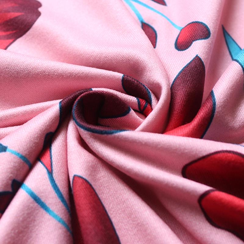 Women Short Sleeve Vintage Floral Dress Skirt Party Long Beach Clothes Maxi Crew Neck S-3XL