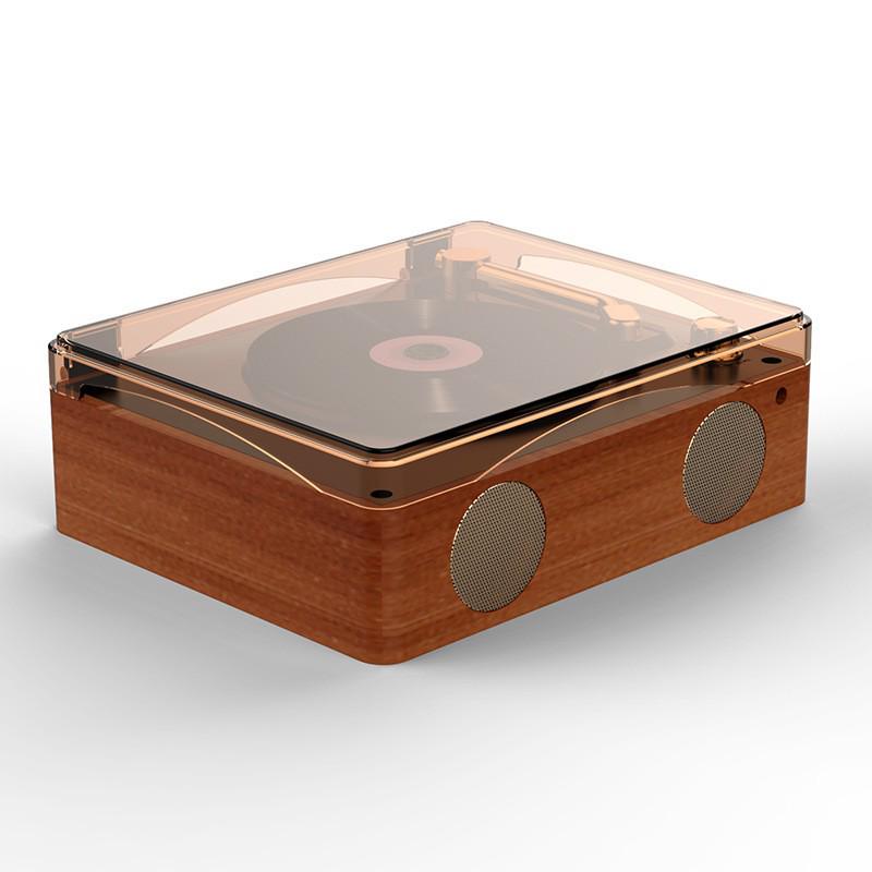 Ретро CD-плеер и колонка Bluetooth - Портативный, для дома и в подарок на день рождения