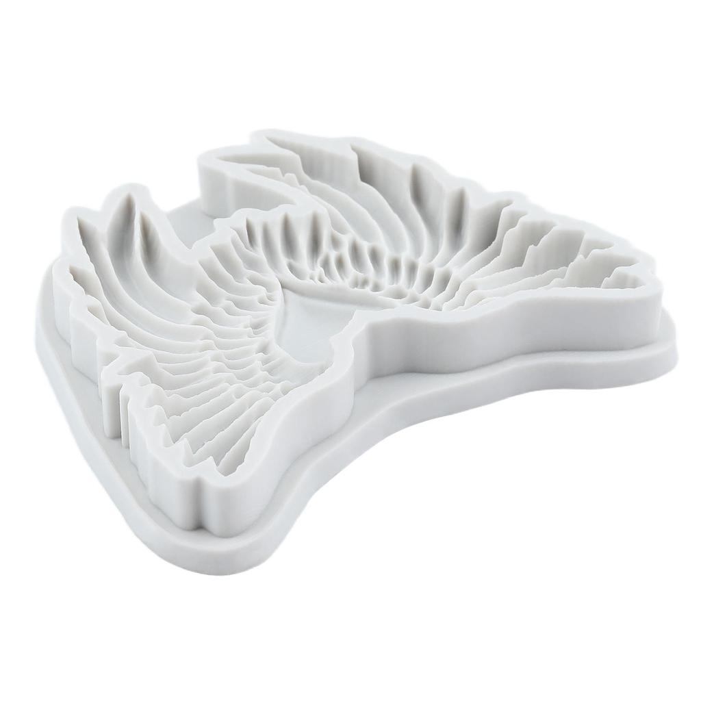 Силиконовые формы Крылья ангела Форма для мастики Крылья Инструменты для украшения торта Топпер для кекса Шоколадные конфеты Ручная работа Жевательная паста Полимерная глина