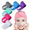 Towel Head Sweat Hairband Head Wrap Non-slip Stretchable Washable Headband Hair Band for Sports Face Wash Makeup