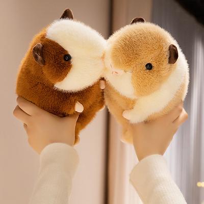 Новая носовая плюшевая игрушка в виде медведя, милая кукла морской свинки, кукла мыши, подарок, детская игрушка