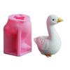 3D Gooses Animal Figurine Silicone Candle Molds for Candle Soap Making Gypsum Decoration Cement Clay Silicone Molds