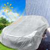 Automotive Universal Disposable Plastic Transparent All-round Dustproof Car Cover All-weather Waterproof Sun Visor Body Cover