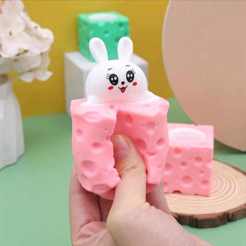 Забавная тыква, белка, космонавт, блок, сквиши, антистрессовая игрушка, фигурки для игры в прятки, снятие стресса, непоседа, игрушки для детей, взрослых