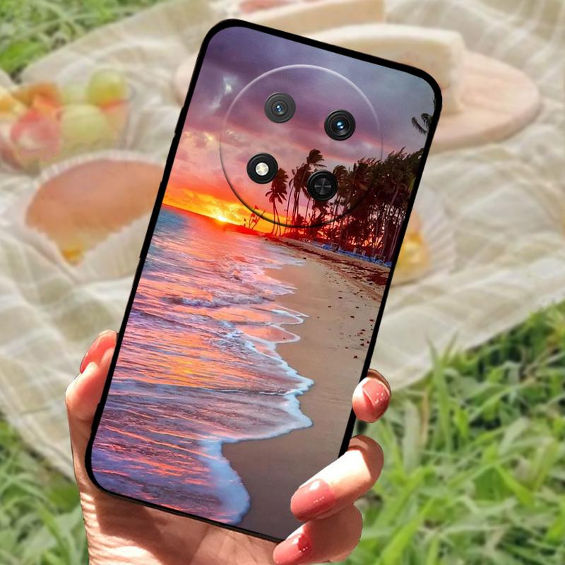 Чехол для Huawei Honor Magic7 Lite 5G, мягкий силиконовый чехол из ТПУ для Honor Magic7 Pro, чехлы Magic 7, ударопрочный бампер