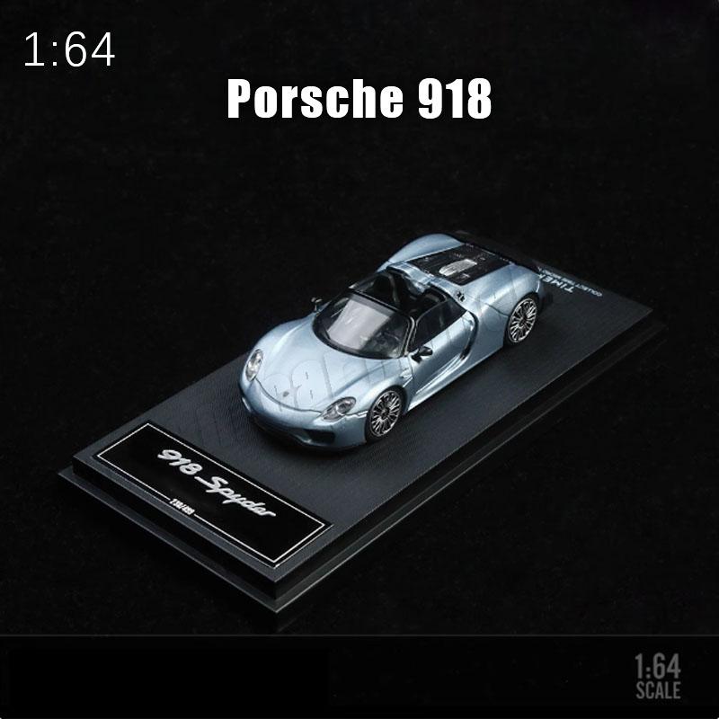 1:64 Porsche 918 Alloy Car Model Collectible Boutique Model Holiday Gift
