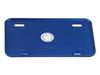 POSH FAITH Мотоциклетный алюминиевый номерной знак для 125 куб.см и менее, маленький, (Площадь), Синий, 500190-01-10