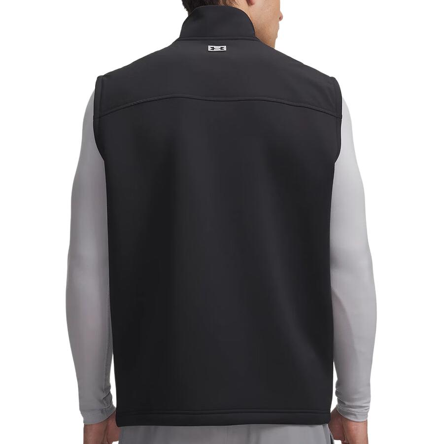 Under Armour Жилеты Мужские Черный Воротник-стойка Умеренный Другое 6009747-001