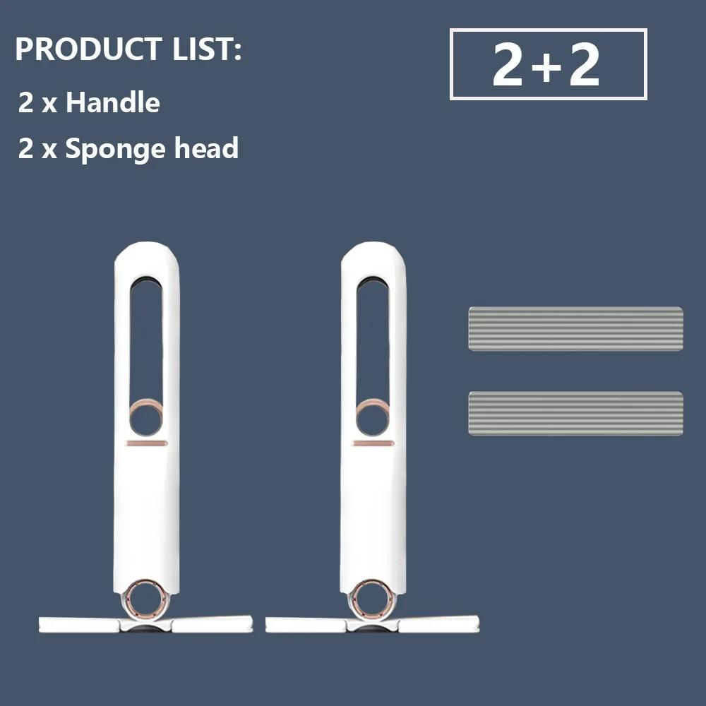 8/24 шт. Мини-швабра с отжимом, мини-швабра, инструменты для уборки кухни и автомобиля, швабры с функцией самоотжима, складные швабры для уборки дома и мытья пола